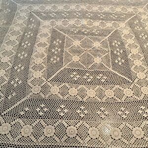 Crochet Lace Tablecloth